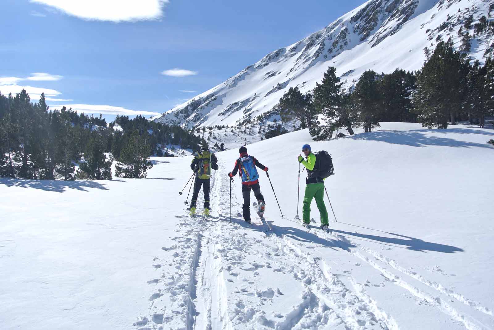 Ski de randonnée: Site naturels des Camporells